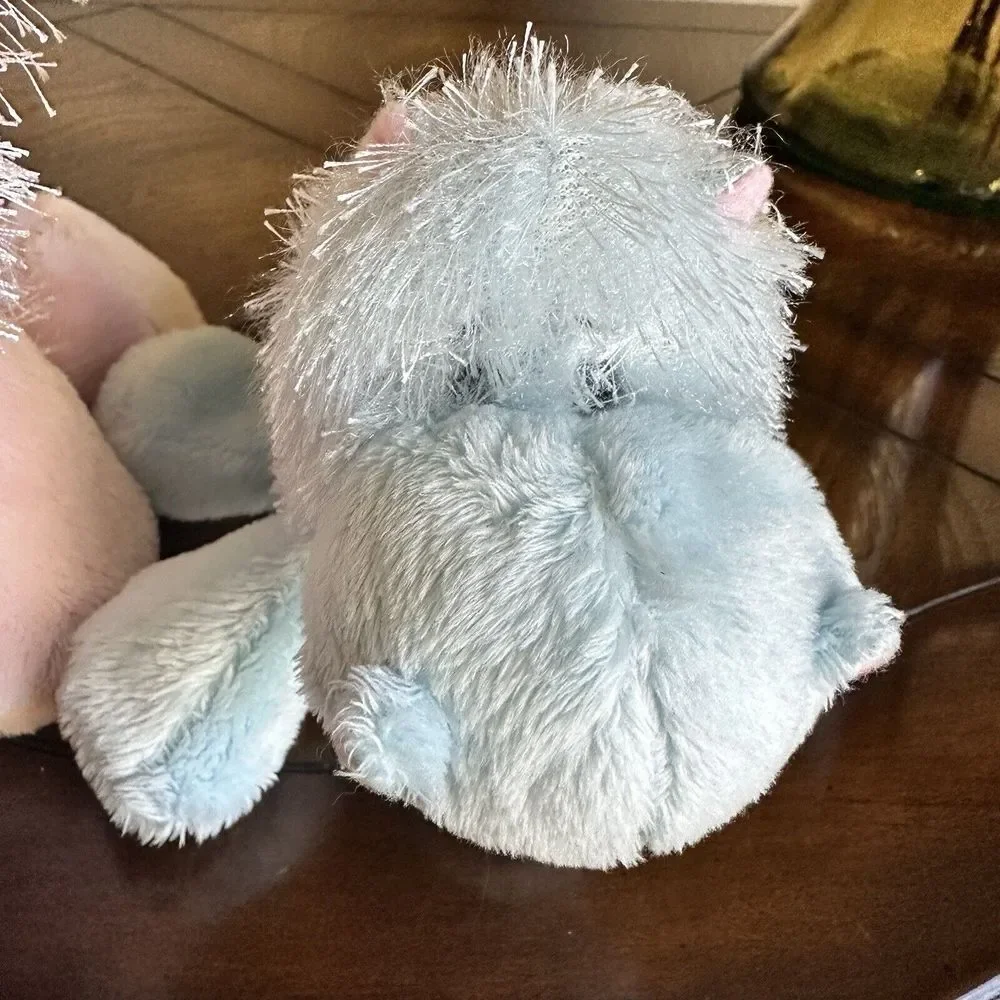 Webkinz Pink Pig Blue Hippo Plush Stuffed‎ Animal Set Of 2 Great Condition